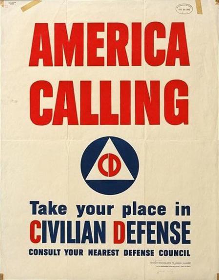 America Calling: Join Civilian Defense.