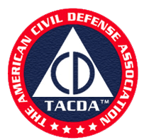 The American Civil Defense Association Logo, TACDA Logo