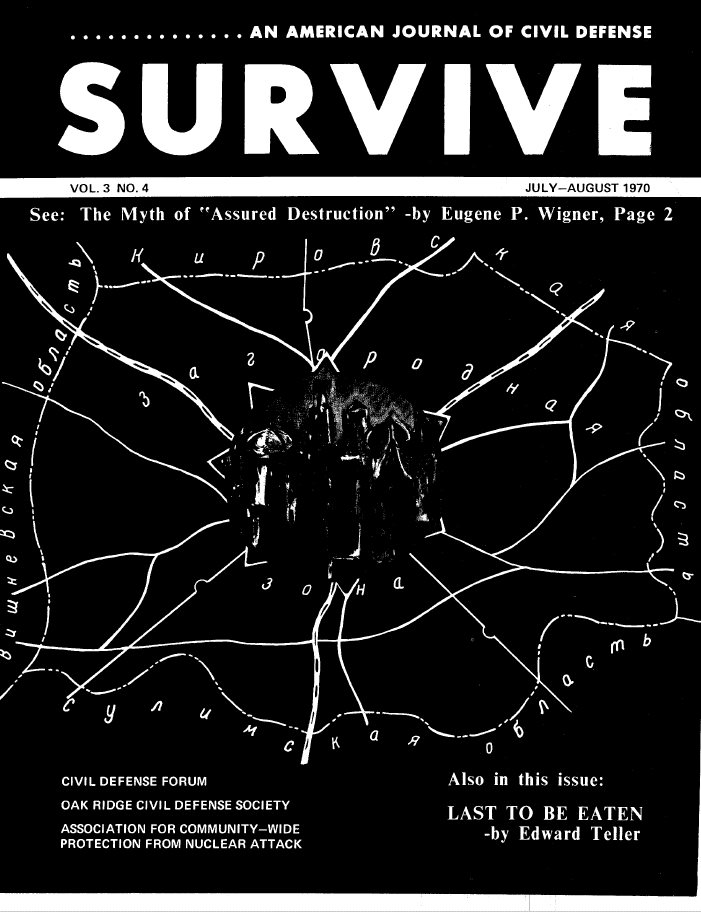 Journal of Civil Defense, 1970 Volume 3 Issue 4, Cover