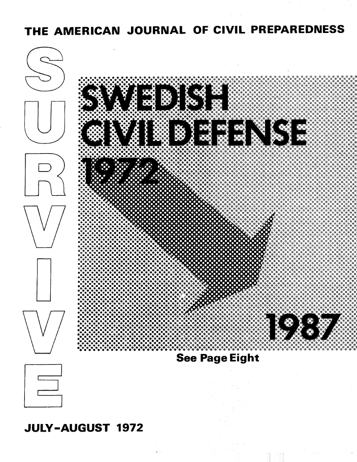 Journal of Civil Defense, 1972 Volume 5 Issue 4, Cover