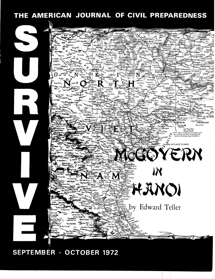 Journal of Civil Defense, 1972 Volume 5 Issue 5, Cover
