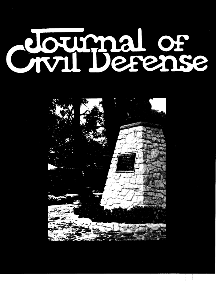 A black and white image of the cover of a journal.