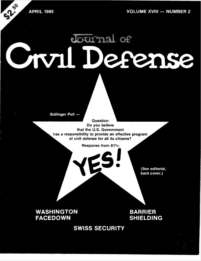 A black and white image of the cover of a journal.