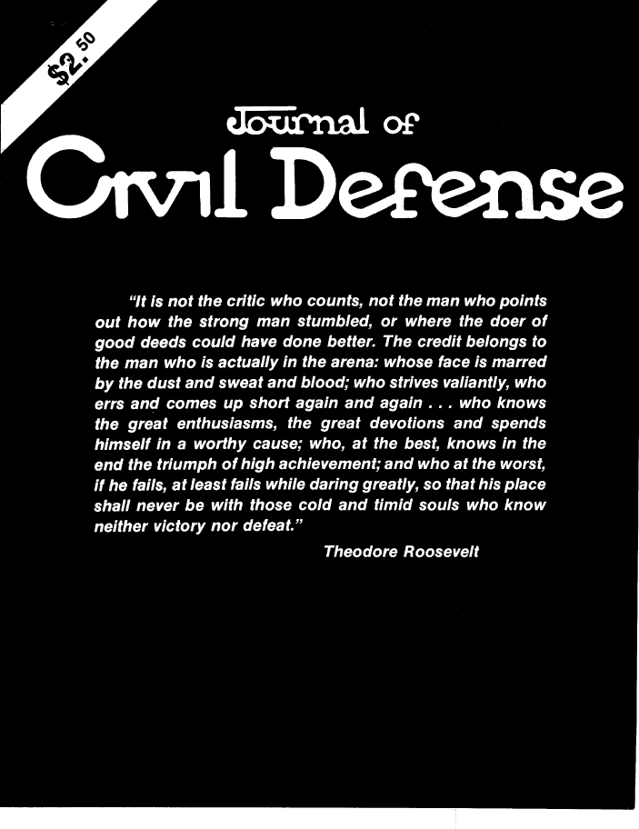A black and white image of the front cover of a journal.