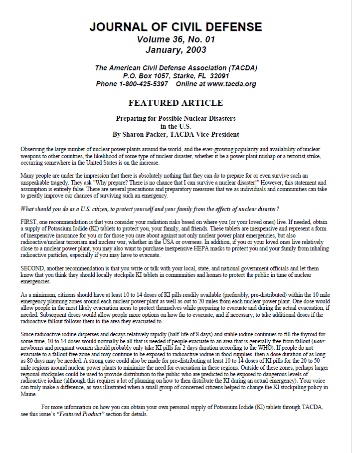 A page of an article with the title and description.
