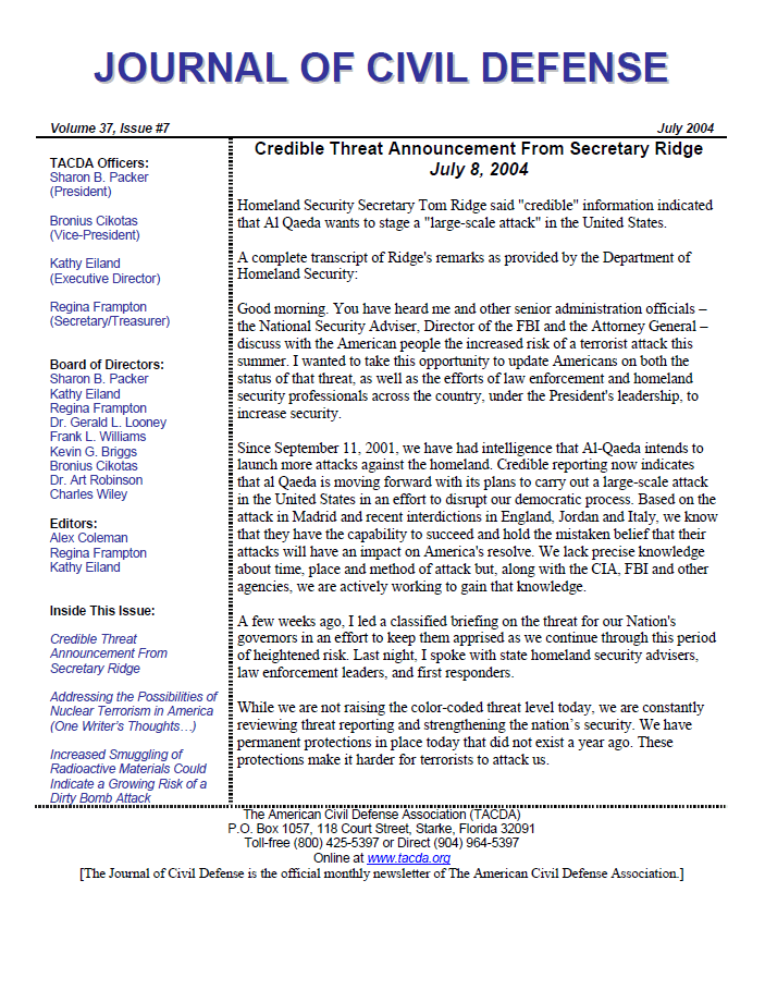 A page of the u. S. Department of defense 's civilian advisory committee on foreign affairs
