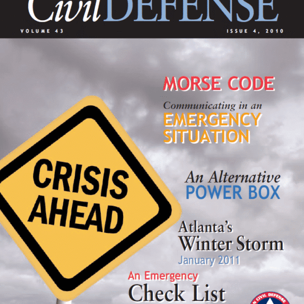 A yellow sign with the words " crisis ahead ".