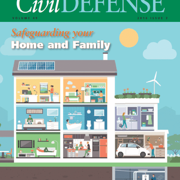 A cartoon of a house with the caption " safeguarding your home and family ".