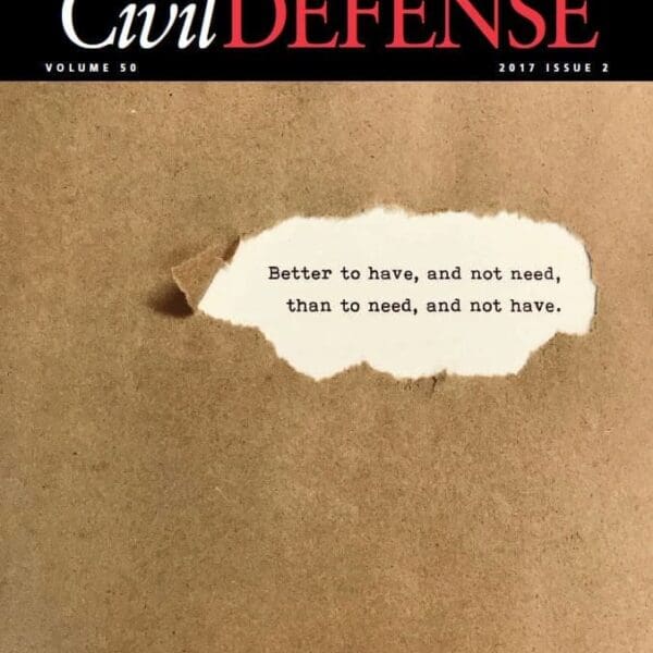 A brown paper bag with a torn piece of paper.