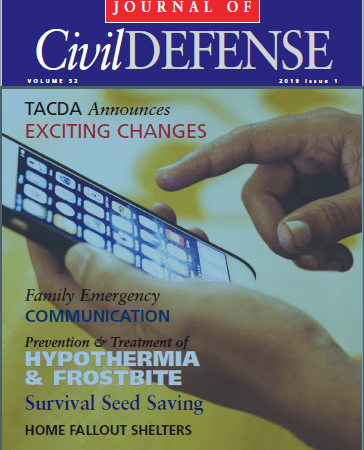 A magazine cover with a person holding a remote control.