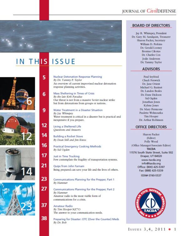 A page of the magazine with various articles.