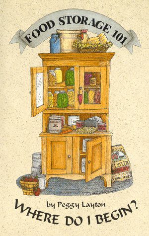 A drawing of a cupboard with food inside