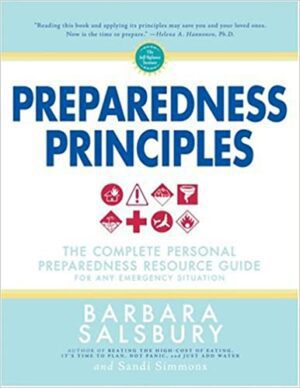A book cover with the title of preparedness principles.