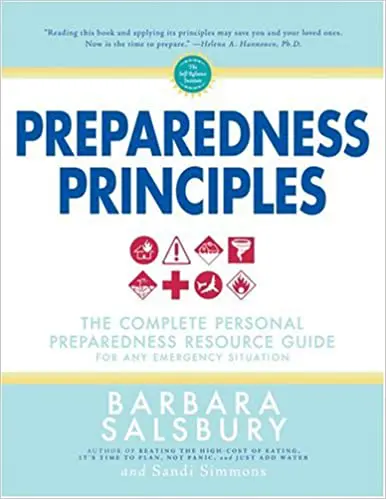 A book cover with the title of preparedness principles.