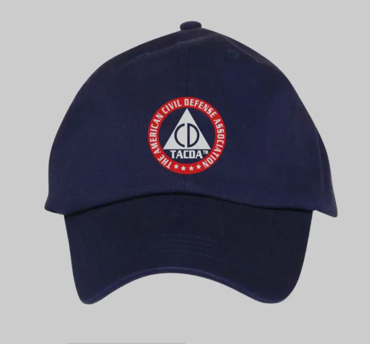 TACDA Ball Cap With Logo - The American Civil Defense Association