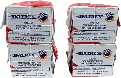 Datrex Emergency Food Ration Bars 2400 Calorie