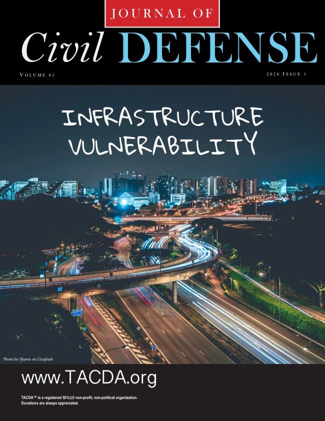 Journal of Civil Defense 2026, Vol. 61, I-1, Infrastructure Vulnerability