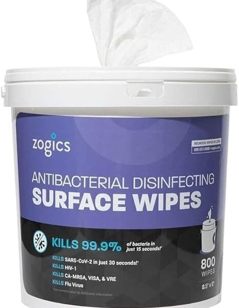 Antibacterial Wipes 800 Count