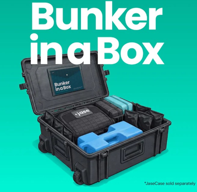 Bunker in a Box emergency preparedness system