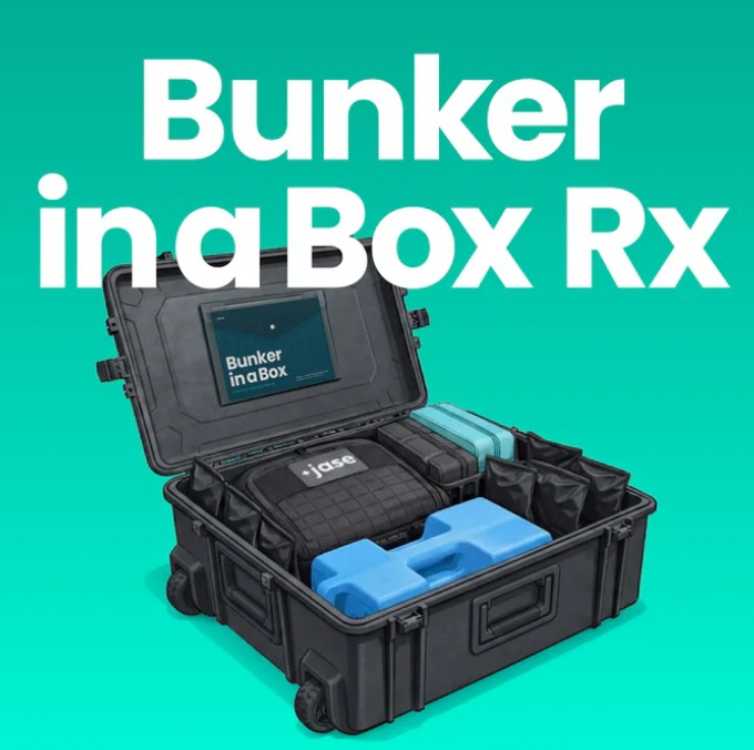 Bunker in a Box RX emergency preparedness system